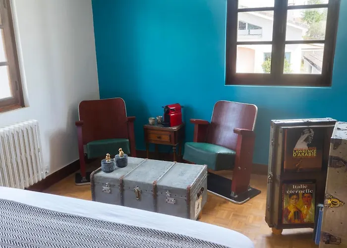 Gasthof Maison Et Table D'hotes Le Camelia Blanc